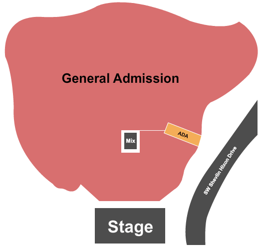 Hayden Homes Amphitheater Bend Amphitheatre Seating Chart